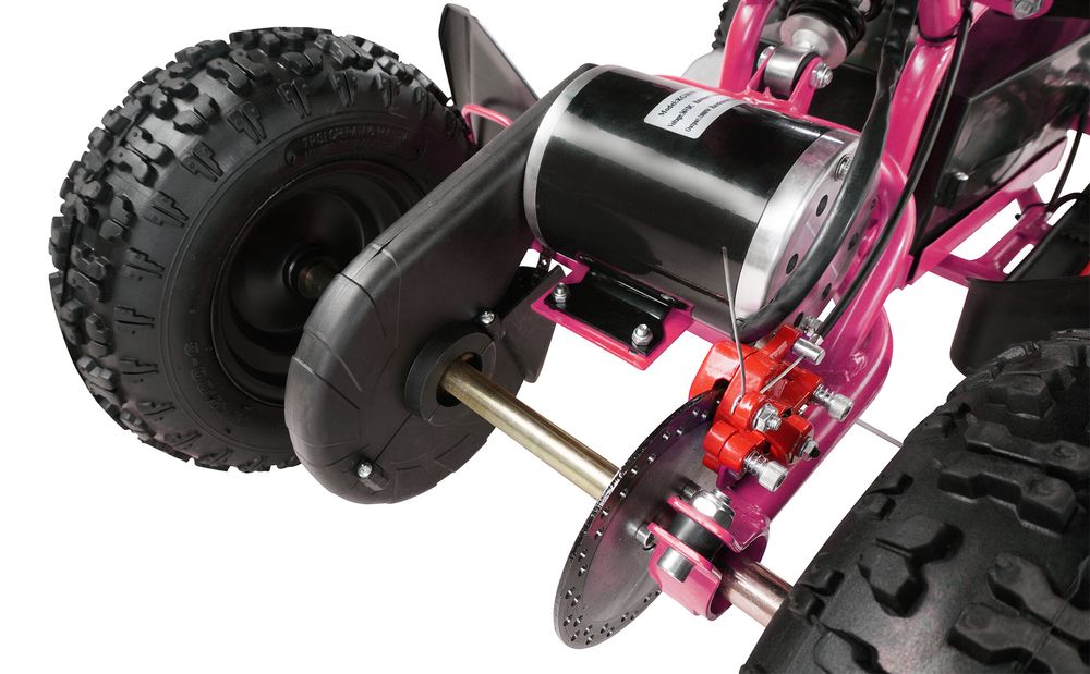 Miniquad elektrisk Racer 1000 W rosa