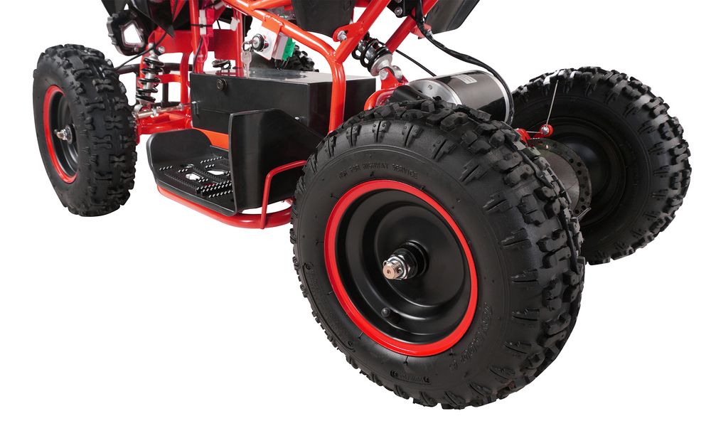 Miniquad elektrisk Racer 1000 W rød