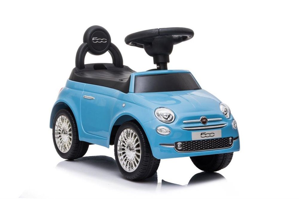 Fiat 500 gåbil blå