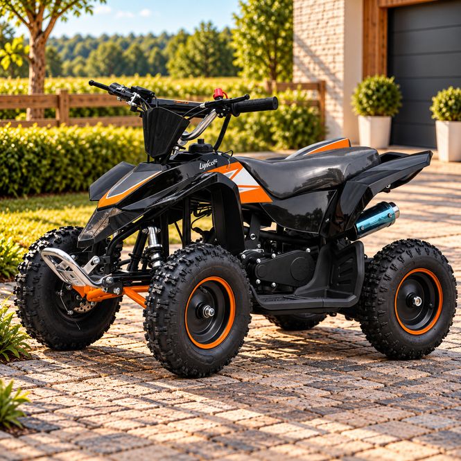Hovedbilde 49cc mini quad ATV PREMIUM 6 - oransje