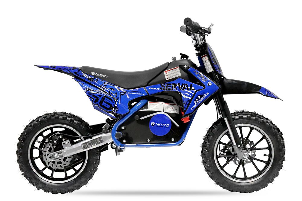 DEMO - Nitro Motors Serval 500W el-dirtbike for barn 