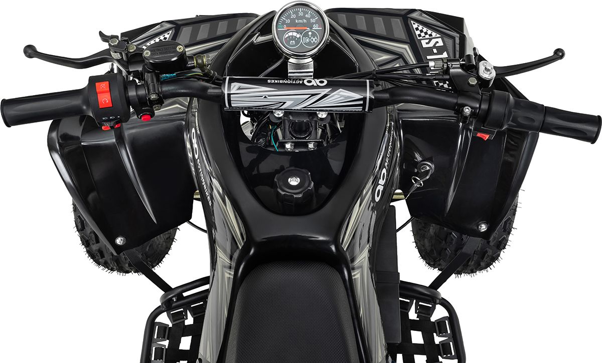 Elektrisk ATV / Quad - 1000w - S-10 Sort - grå
