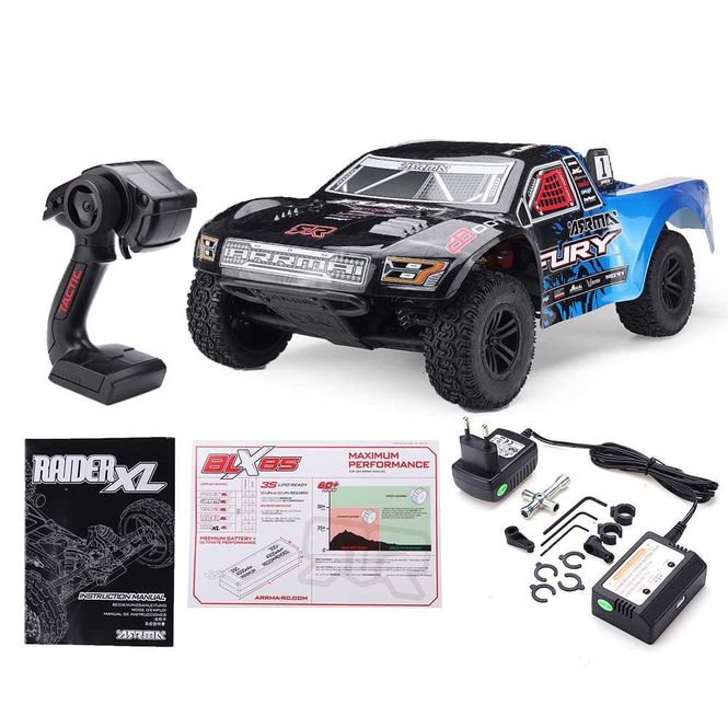 Hovedbilde Arrma 1/10 Fury BLX Børsteløs RC Bil – 96 ...