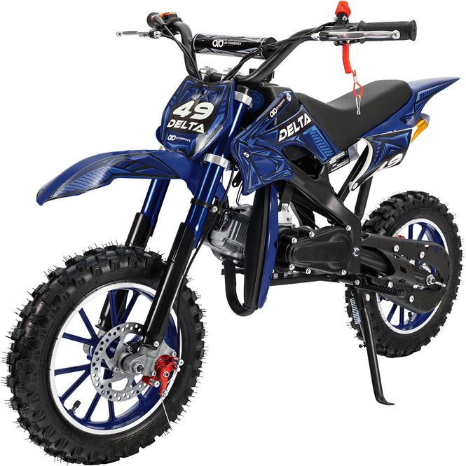 Hovedbilde Mini Crossbike Delta 49 cc 2-takt - blå