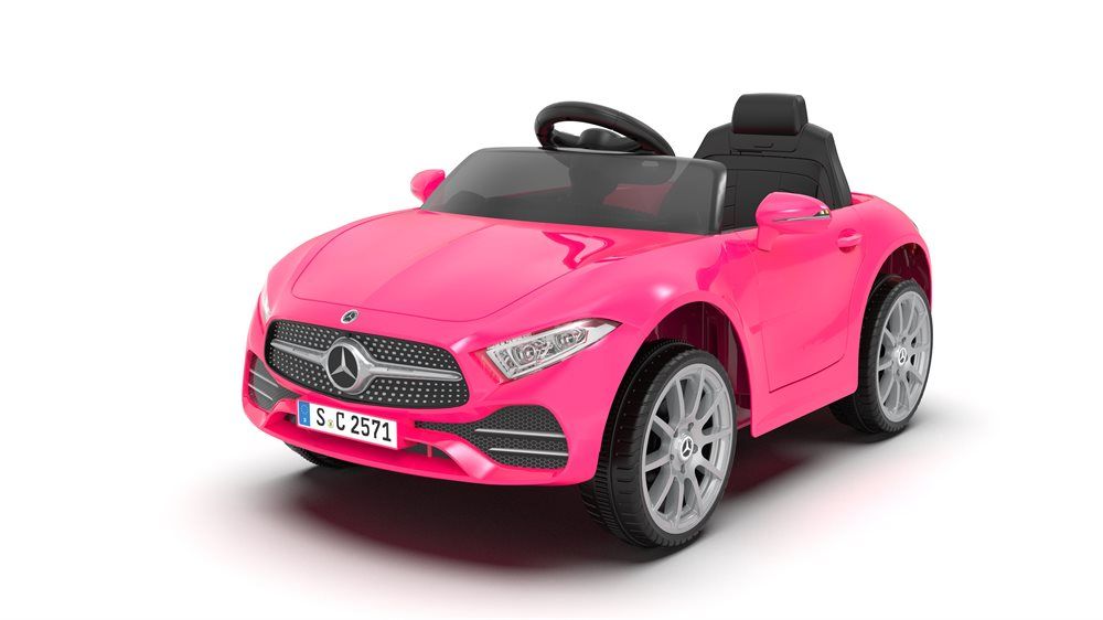 Mercedes Benz CLS350 elektrisk barnebil - rosa