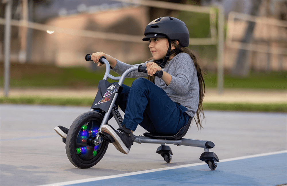 Razor Riprider Mini - 360 drift trike med lysshow