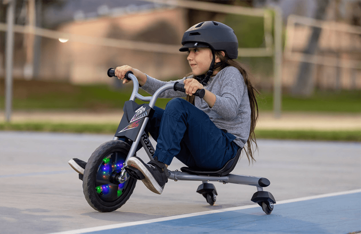 Razor Riprider Mini - 360 drift trike med lysshow