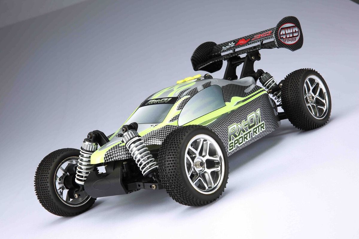 FS Racing Buggy 1/10 Spirit Nitro 4WD – 15CXP Motor