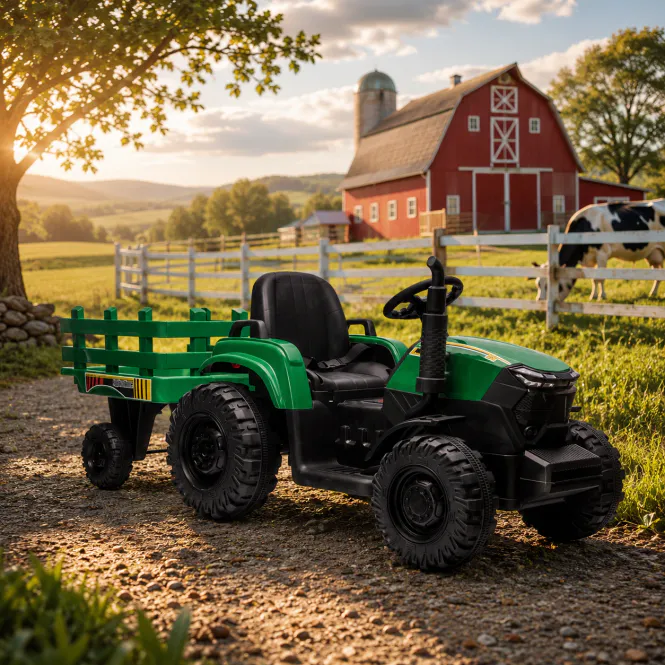 Hovedbilde Traktor Azeno Farmer Powermax 24V - grønn