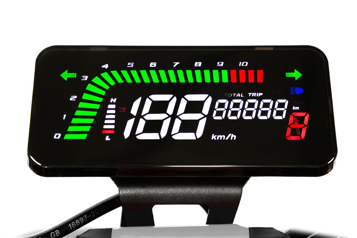 Warrior 1000W graffiti ATV med Keyless og akseldrift