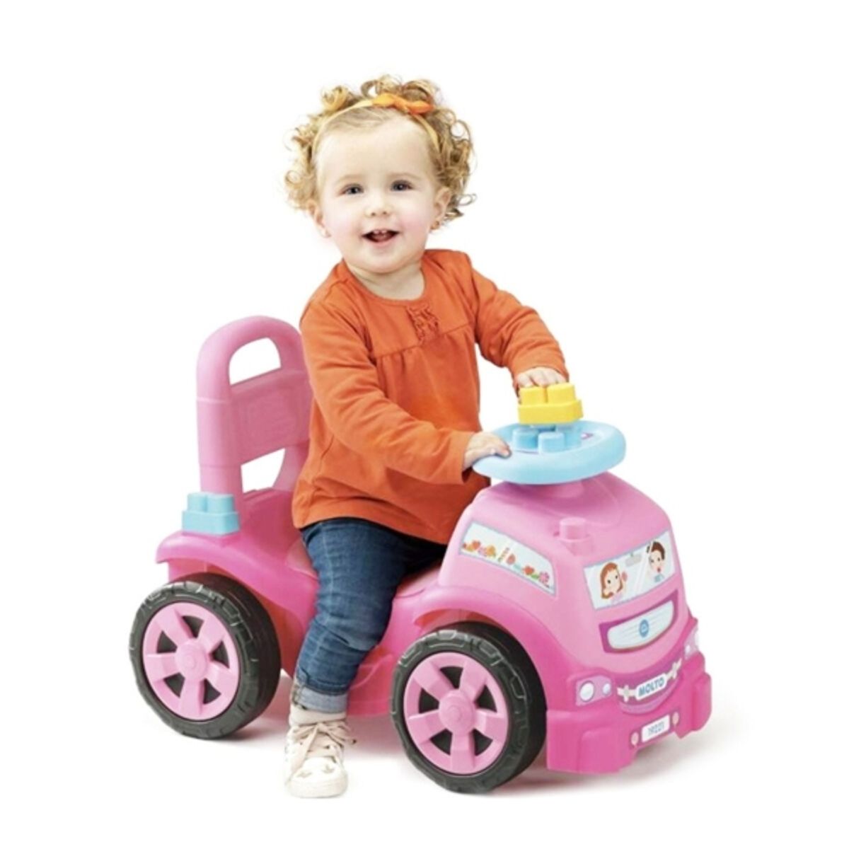 Moltó Lorry Pink Gåbil (30 x 60 x 43 cm)