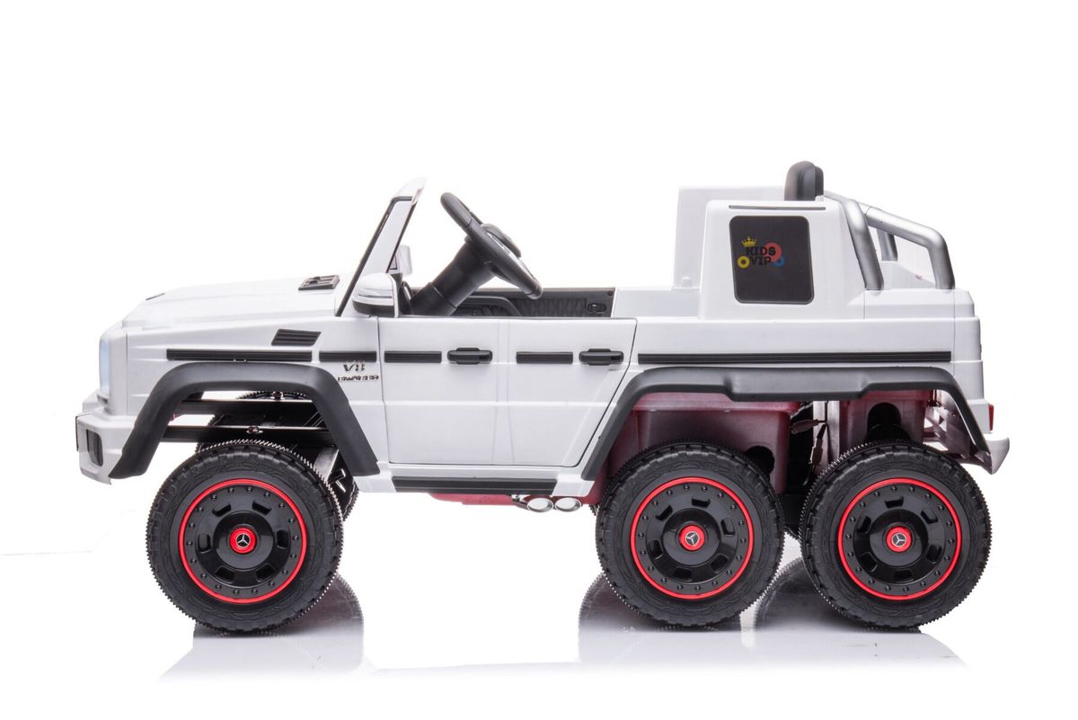 Mercedes Benz G63 elektrisk barnebil - hvit