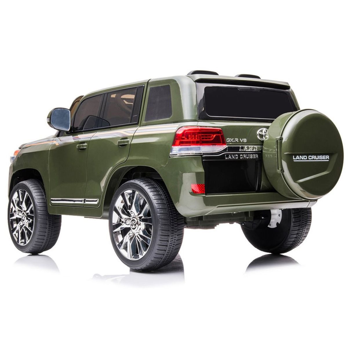 Barnebil Toyota Land Cruiser Green, 2x12V