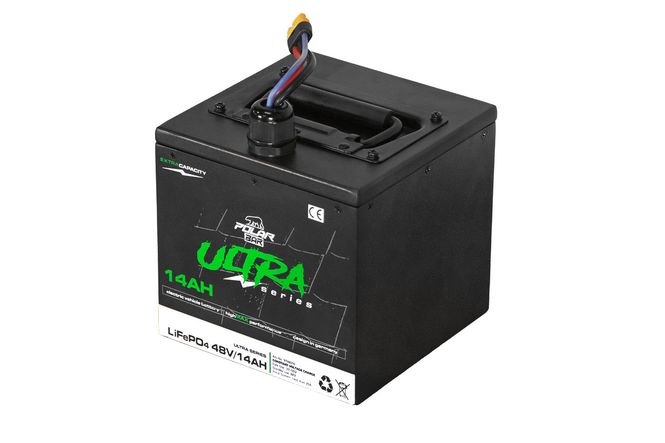 Hovedbilde Polar Bär 48V 14Ah LiFePO4 Batteri med BMS og app