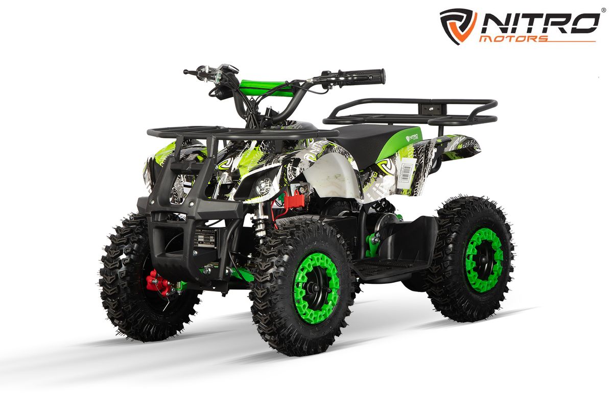 Torino 1000W ATV Graffiti m/Snowy-dekk & LED