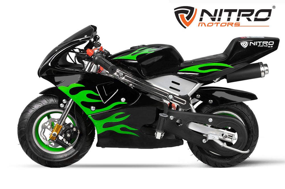 Nitro Motors PS77 49cc Pocketbike Racing 6.5