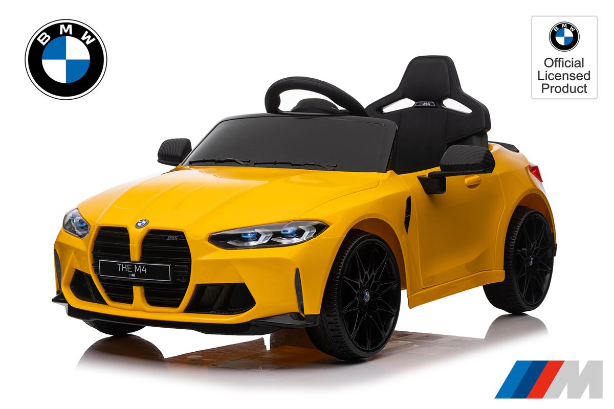 BMW M4 elektrisk barnebil 12V med fjernkontroll
