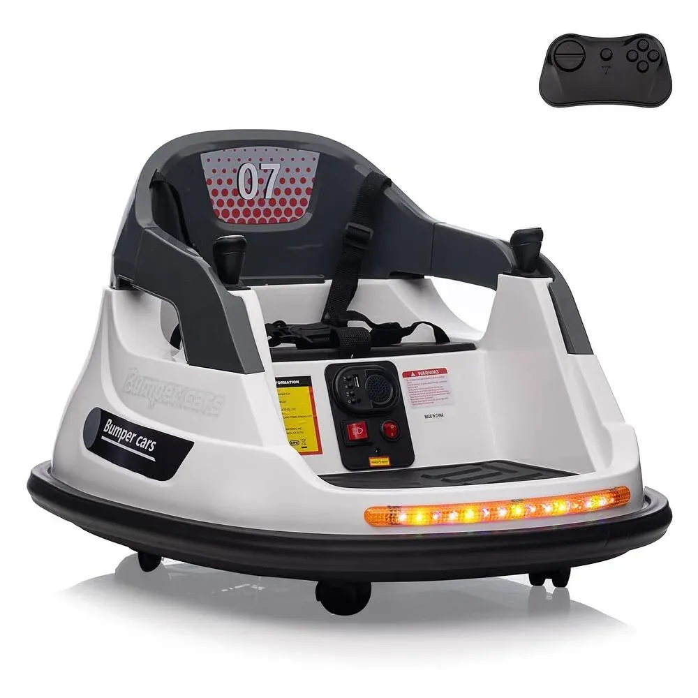 Elektrisk Bumper Car for Barn – 12V 70W