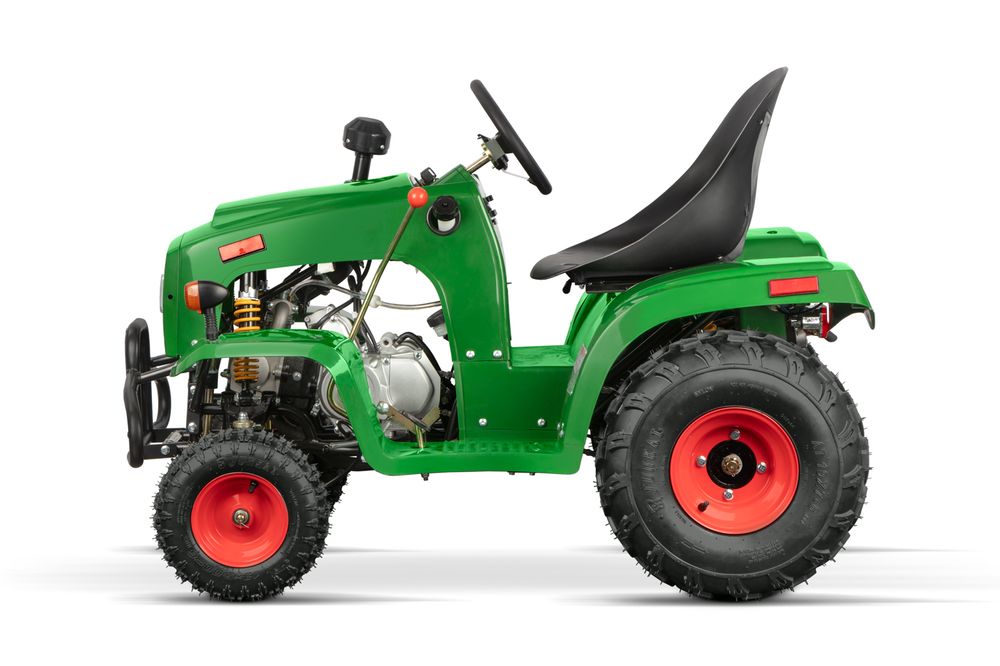Nitro Motors 110cc barnetraktor med tilhenger el-start