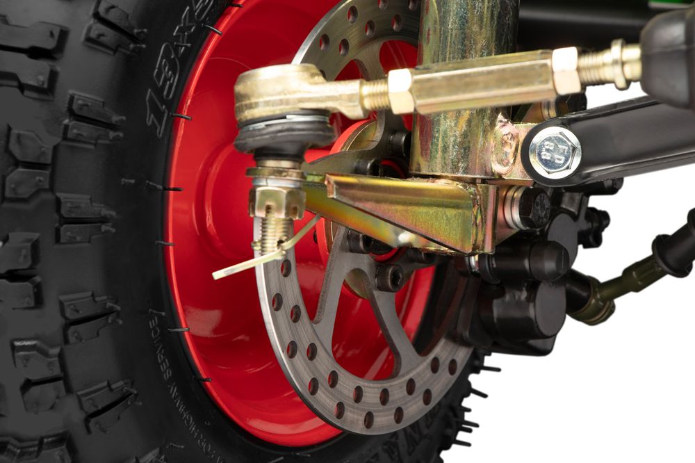 Nitro Motors 110cc barnetraktor med tilhenger el-start